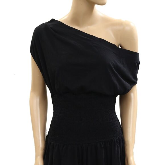 Free People Free-Est Scorching Hot Mini Dress Smocked Off The Shoulder M 286005 - Picture 6 of 9